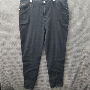 Avenue Denim Black Skinny Jegging Jeans Women's 22T